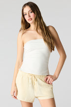 Short fluide à taille coulissante