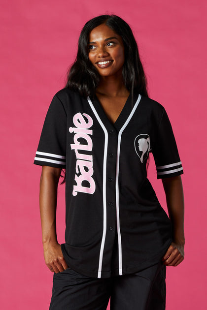 Jersey de baseball à imprimé Barbie