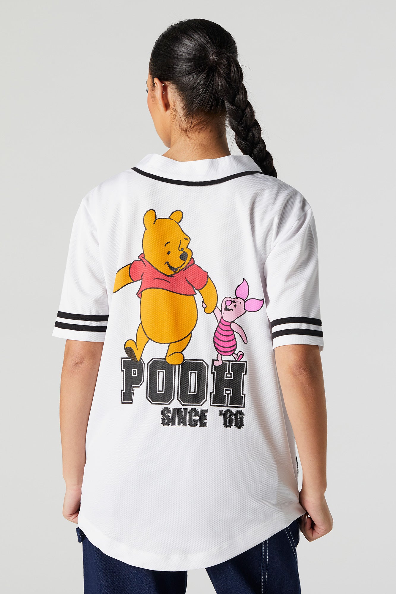 Winnie the Pooh Graphic Baseball Jersey