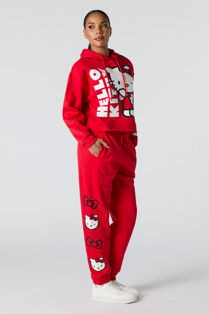 Hello Kitty Graphic Fleece Jogger