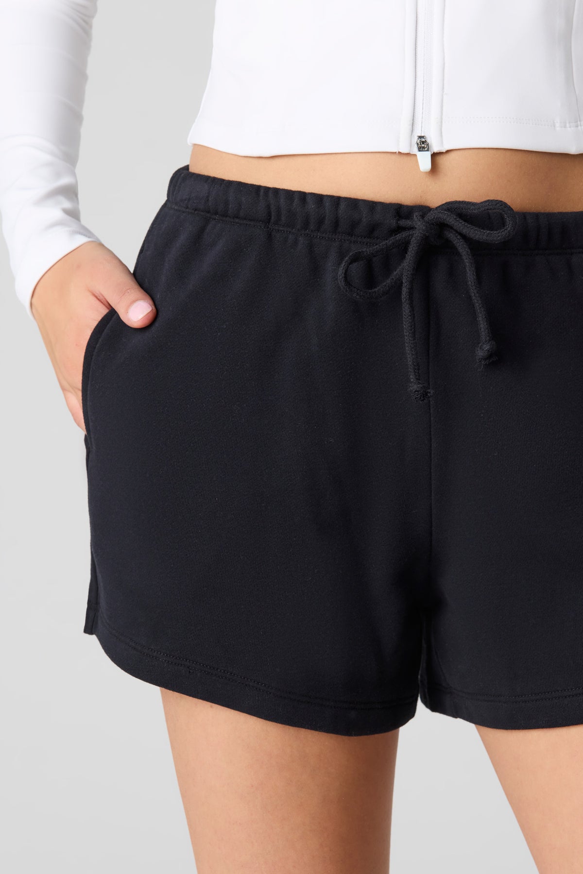 Vue alternative 4. Shortie en molleton ratine de luxe