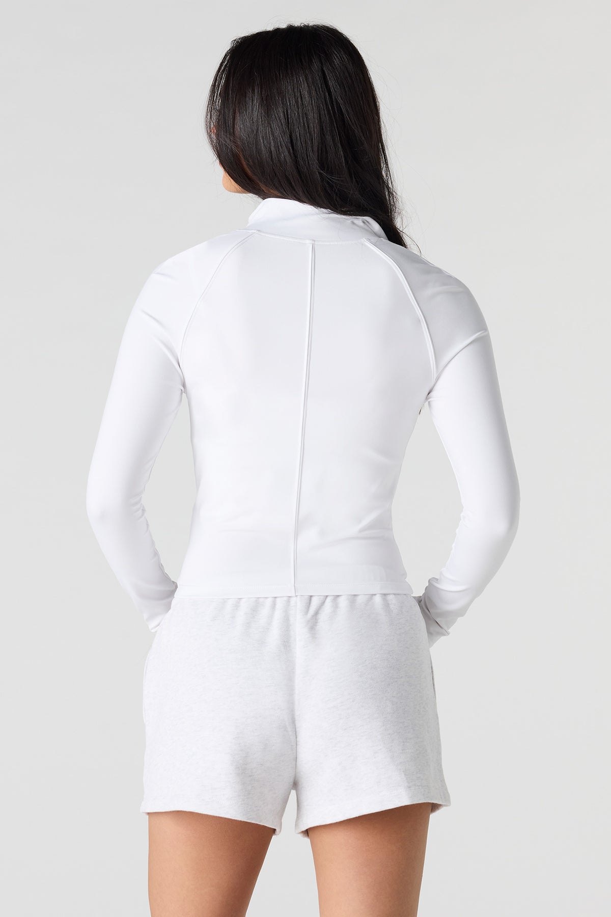 Vue alternative 2. Shortie en molleton ratine de luxe
