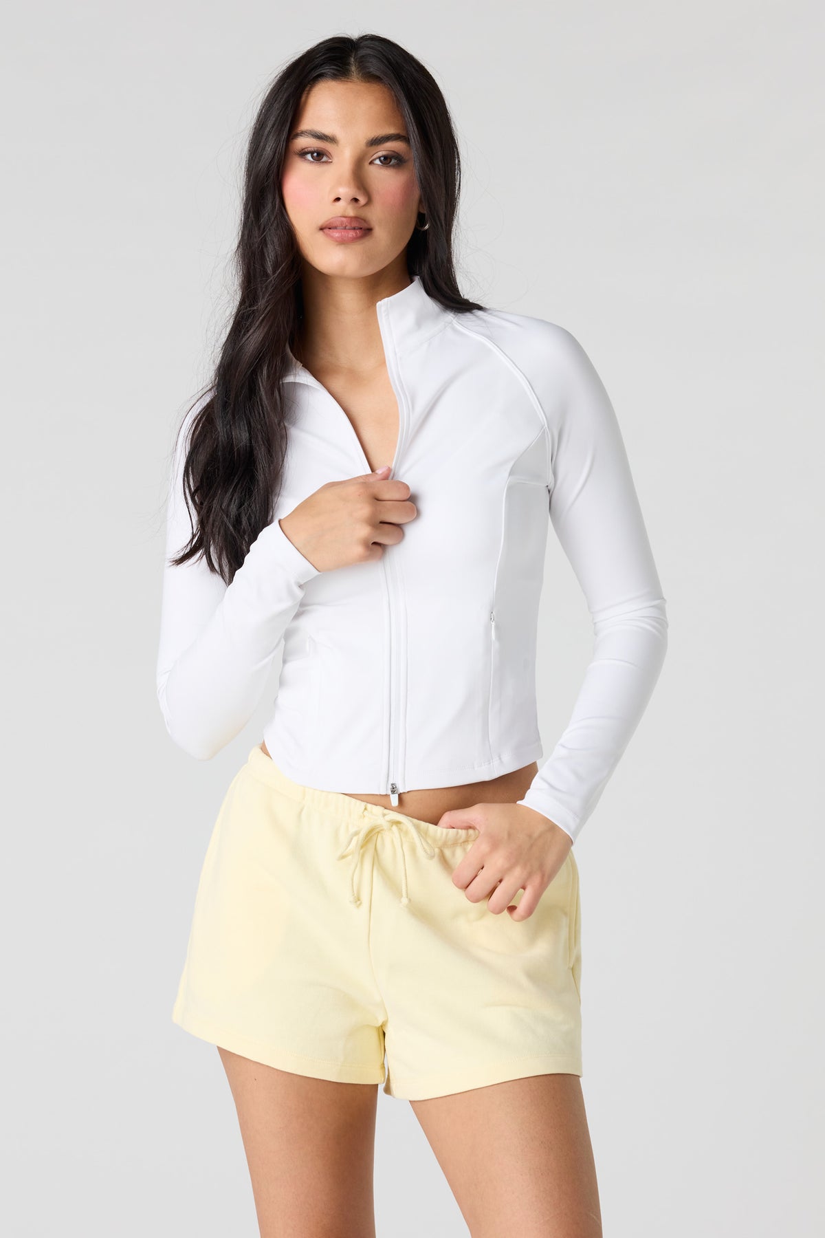 Shortie en molleton ratine de luxe