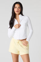 Shortie en molleton ratine de luxe