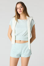 Luxe French Terry Dolphin Short