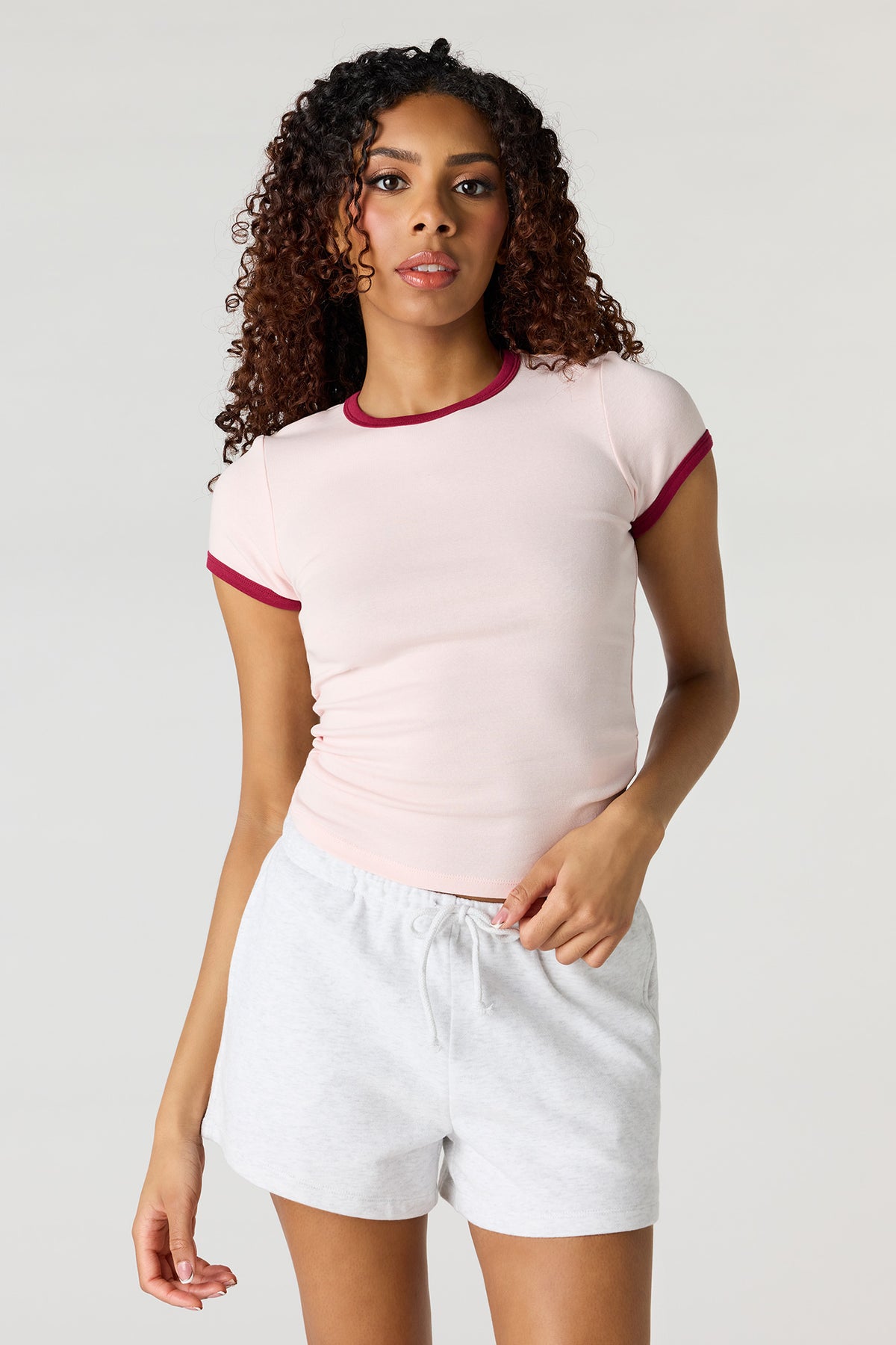 Shortie en molleton ratine de luxe