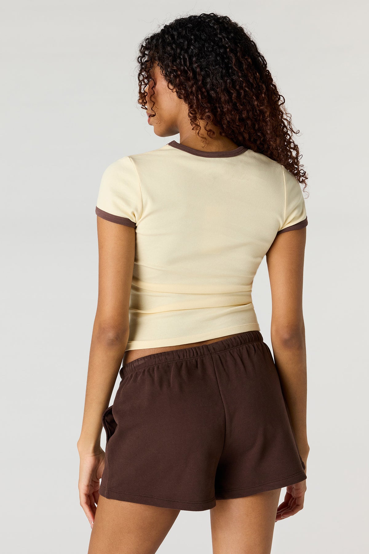 Vue alternative 2. Shortie en molleton ratine de luxe