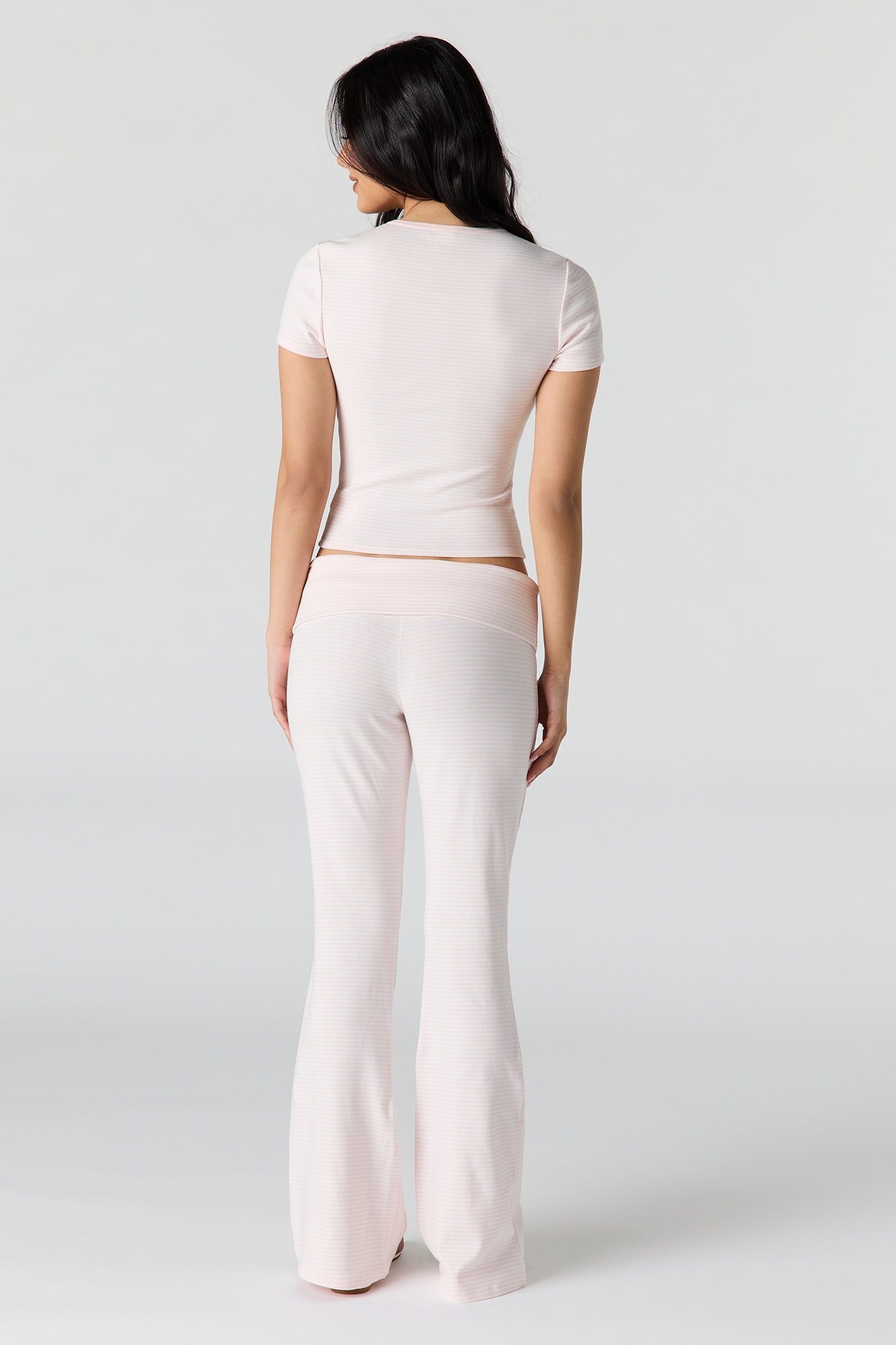 Foldover Waist Flare Pant – Urban Planet