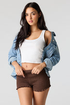 Microshort smocké