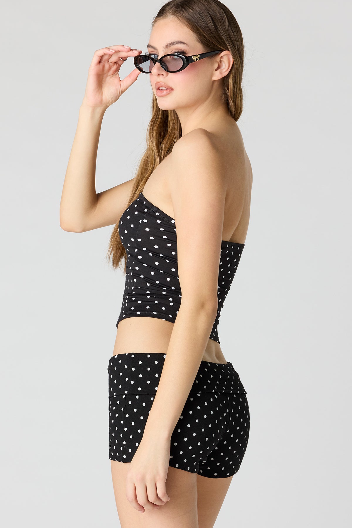 Alt View 2. Tube Top - Black