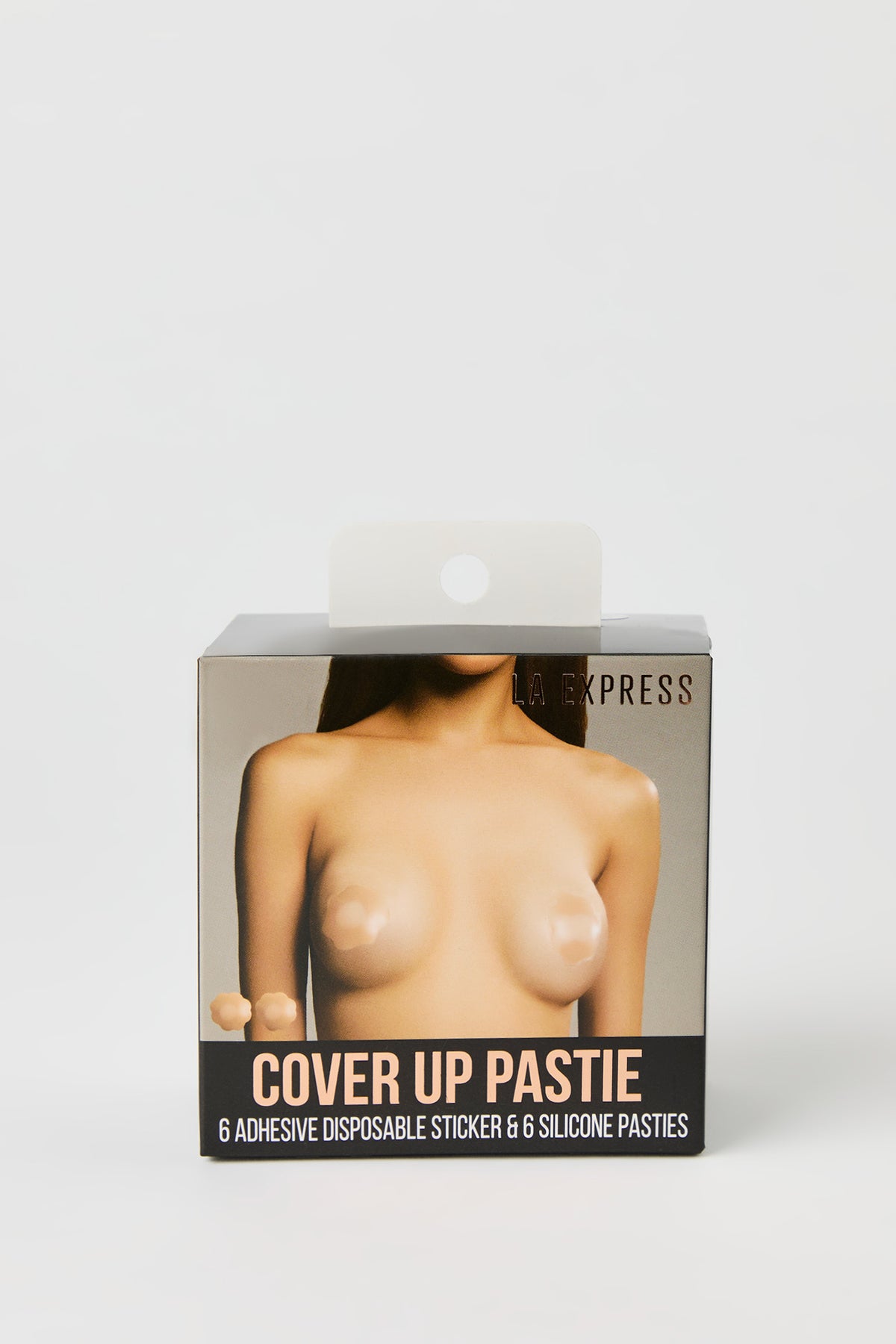 Vue alternative 2. Cache-mamelons en silicone (6 paires)