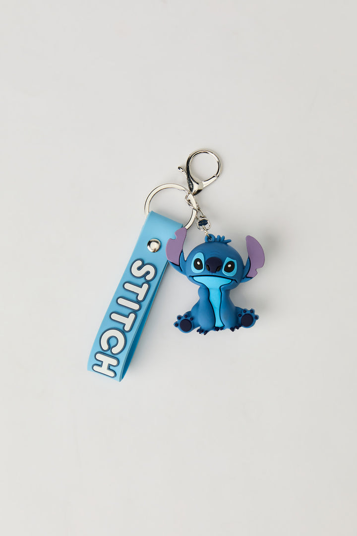 Stitch Rubber Keychain