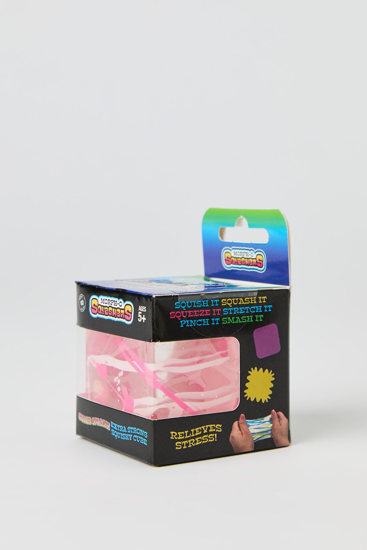 Alt View 4. Extra Strong Squishy Cube - Multi