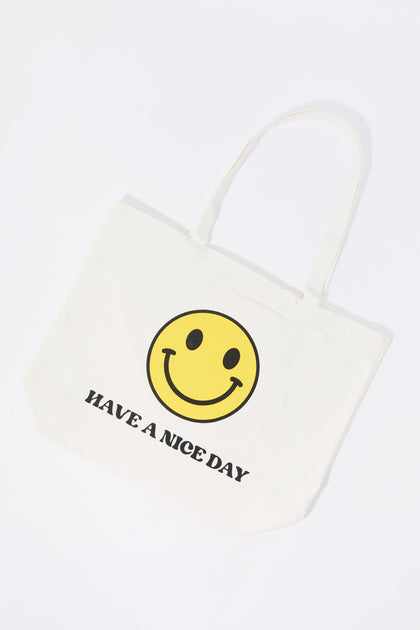 Have A Nice Day Graphic Tote Bag
