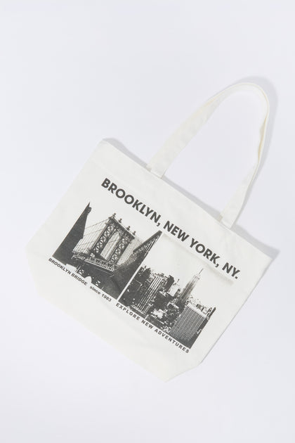Brooklyn NY Graphic Tote Bag
