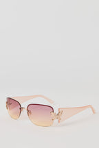 Rimless Butterfly Sunglasses