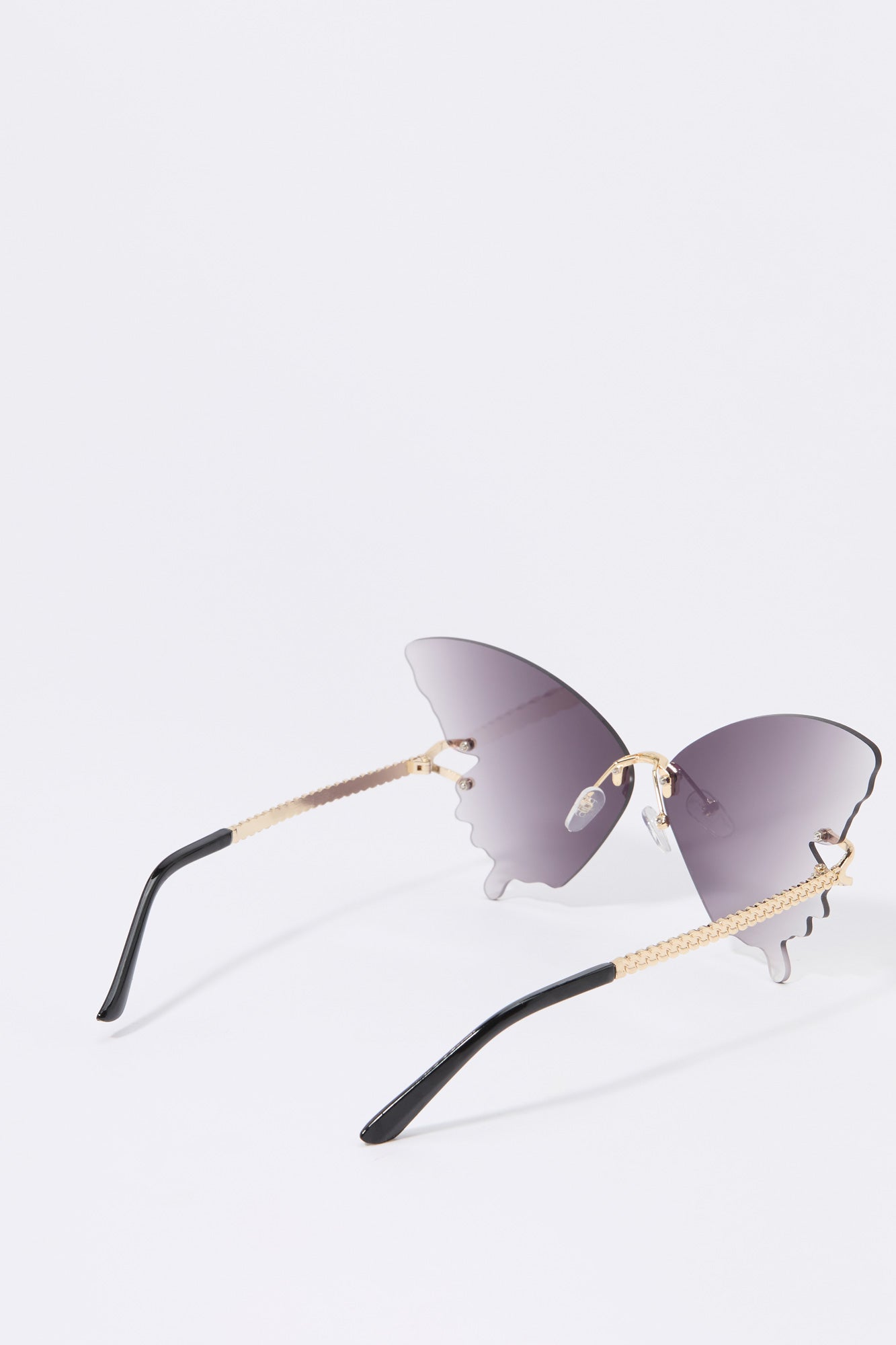 Rimless Butterfly Sunglasses