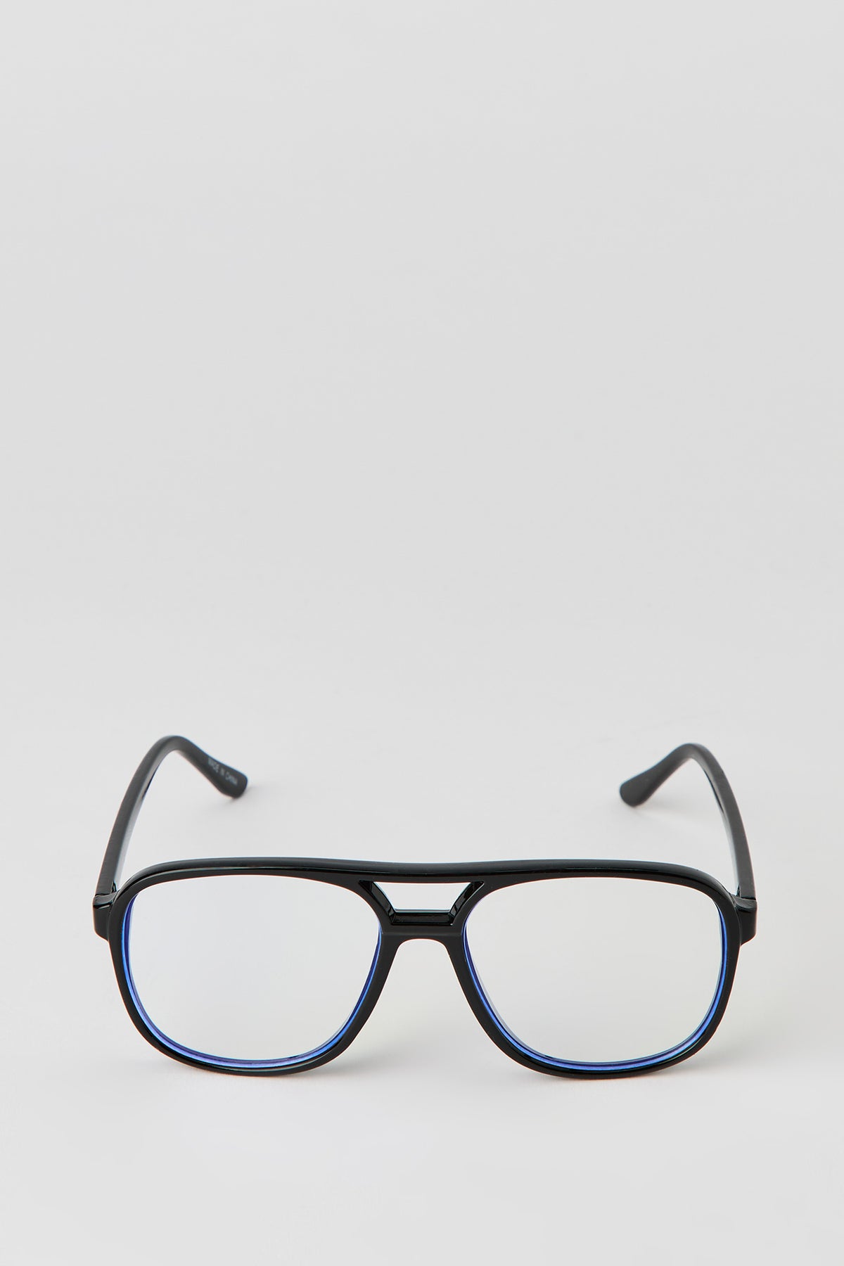 Aviator Blue Light Glasses - Black