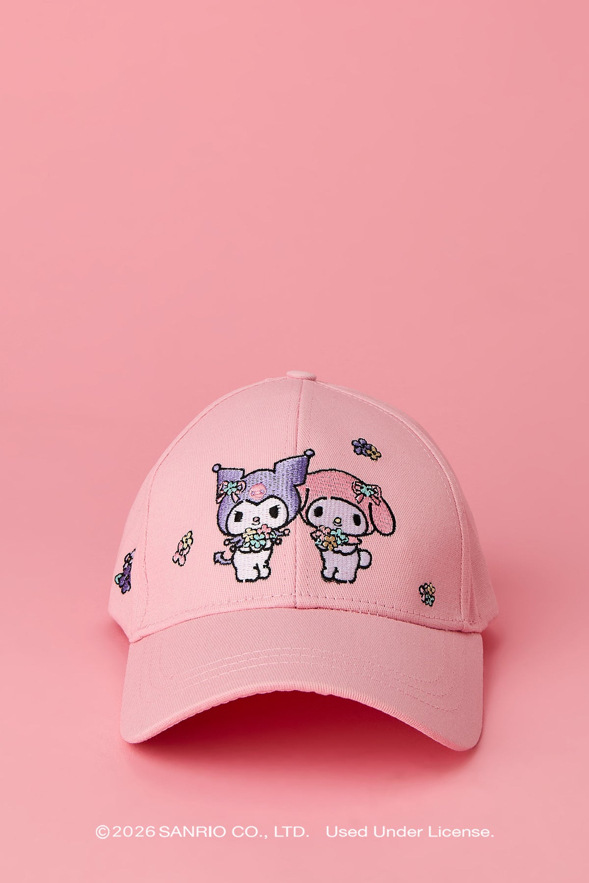 Casquette avec motif brodé Kuromi & My Melody