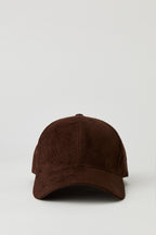 Casquette de baseball en similisuède