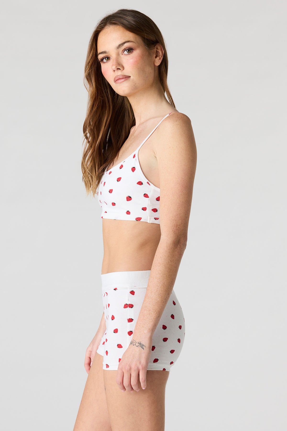 Vue alternative 3. Ensemble avec bralette imprimée et culotte garçonne
