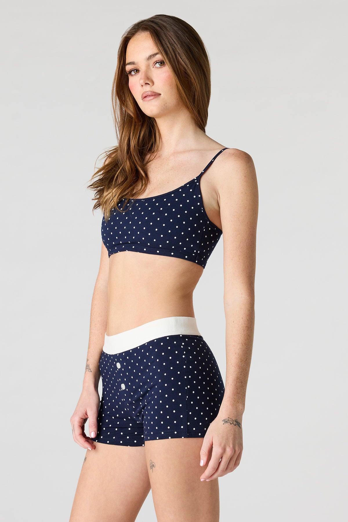 Vue alternative 3. Ensemble avec bralette imprimée et culotte garçonne