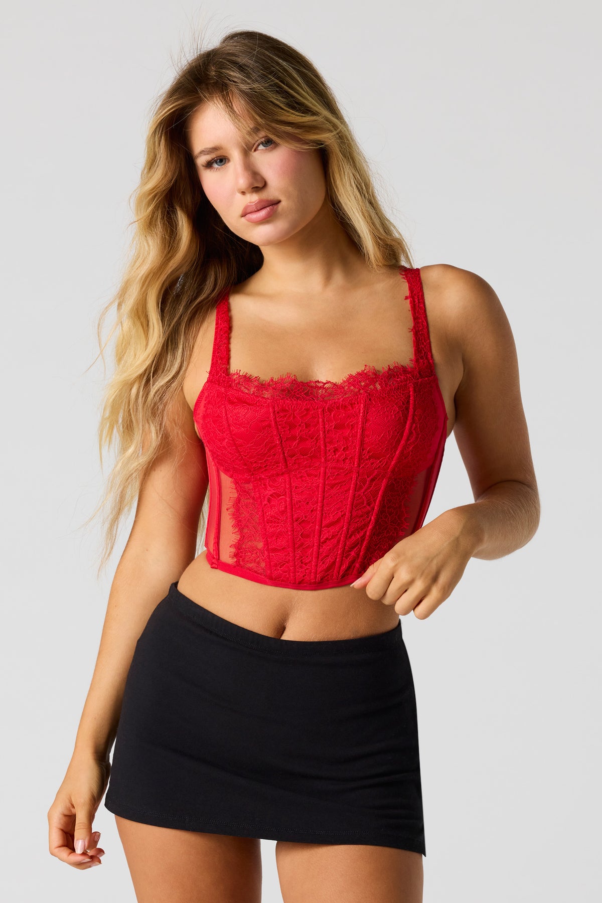 Corset en dentelle