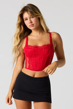 Corset en dentelle