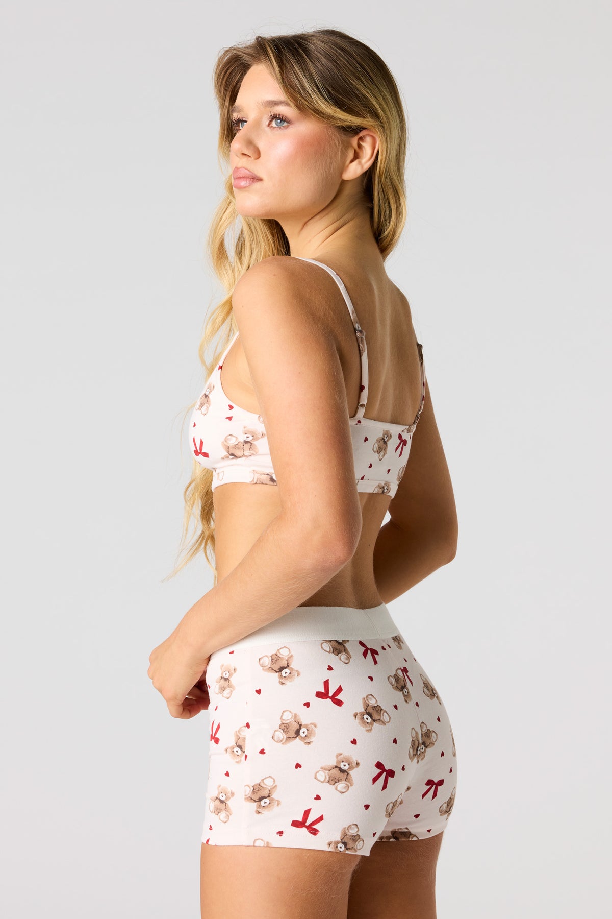 Vue alternative 3. Ensemble pyjama avec débardeur à imprimé et caleçon