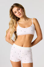 Ensemble pyjama avec débardeur à imprimé et caleçon