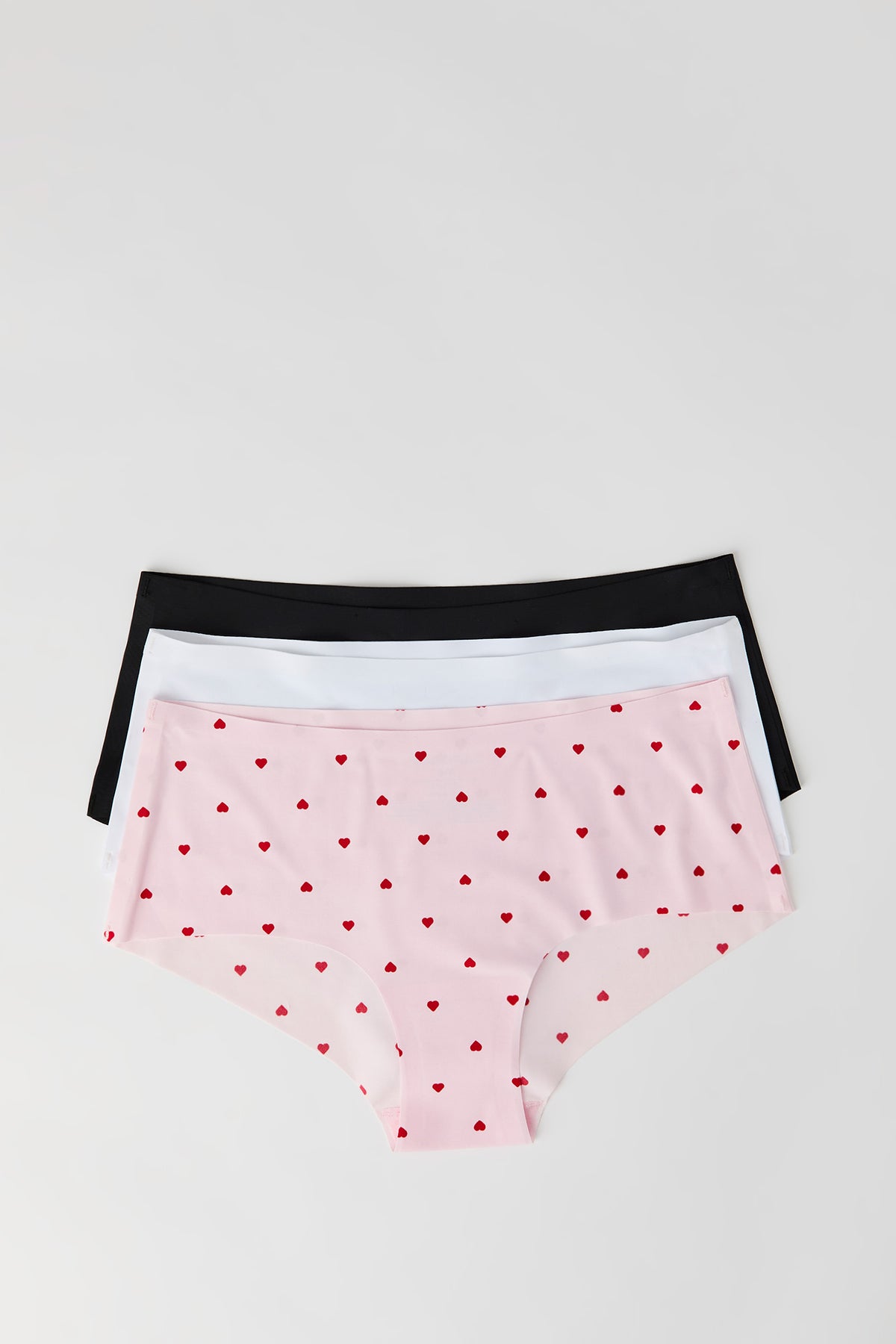 Vue alternative 4. Culotte aux hanches No-Show (paquet de 3)