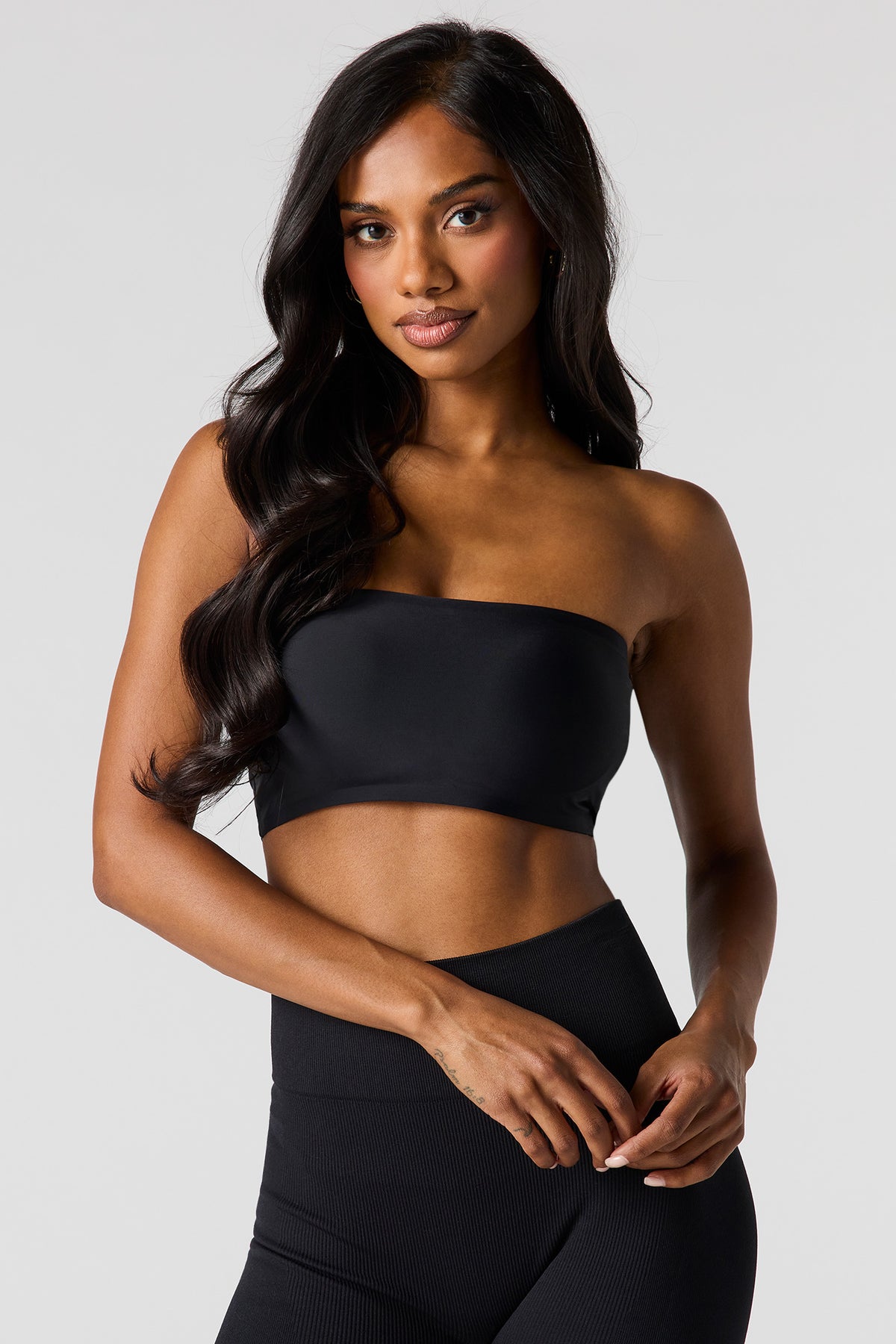 No Show Shapewear Bandeau - Black