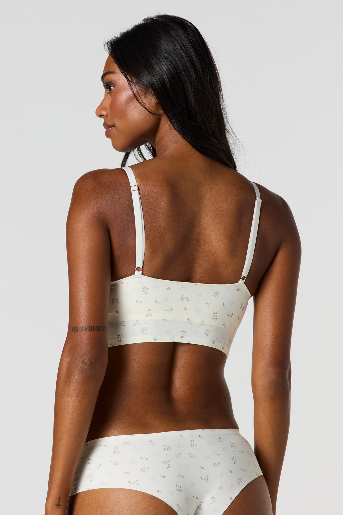 Alt View 3. No-Show Tank Bra - Ivory