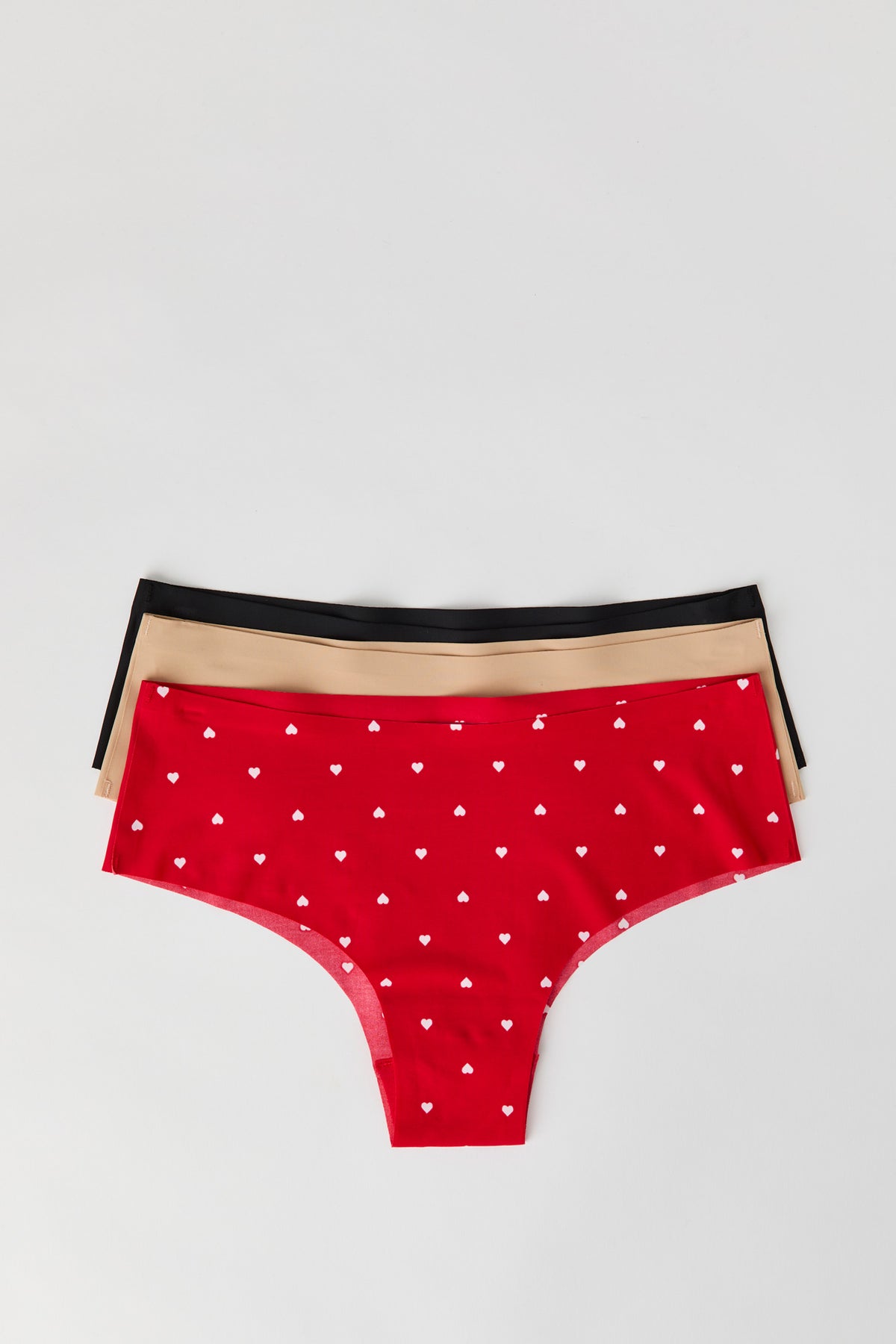 Vue alternative 4. Culotte Cheeky No-Show (paquet de 3)