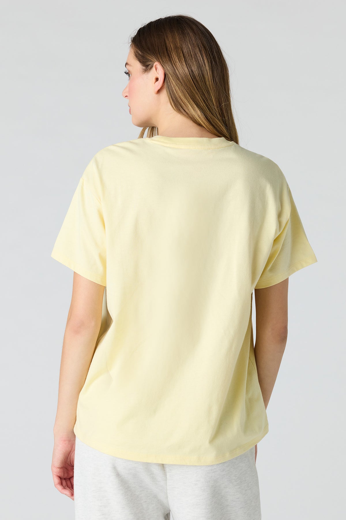 Vue alternative 2. T-shirt coupe garçonne à imprimé Drink