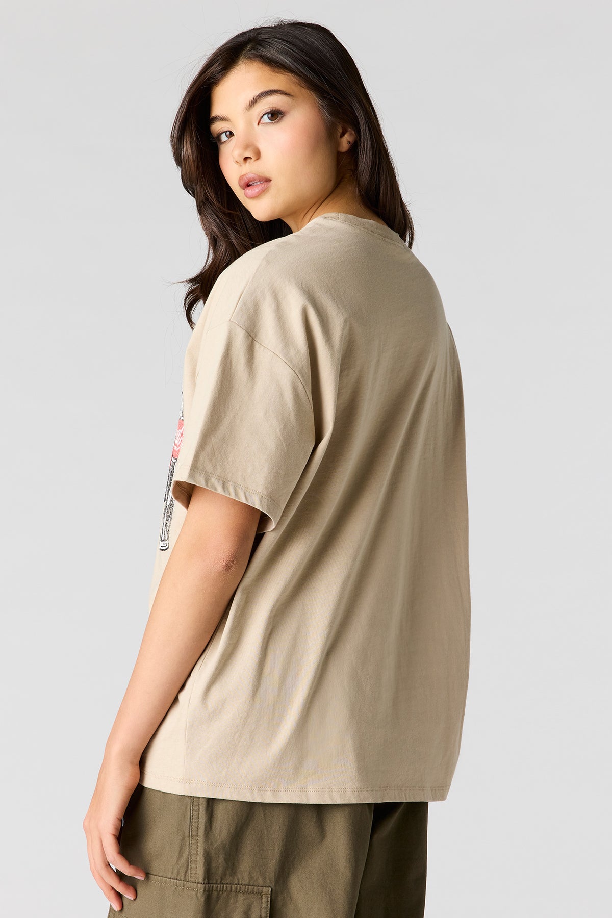 Vue alternative 2. T-shirt en coton épais de luxe à imprimé Coca-Cola