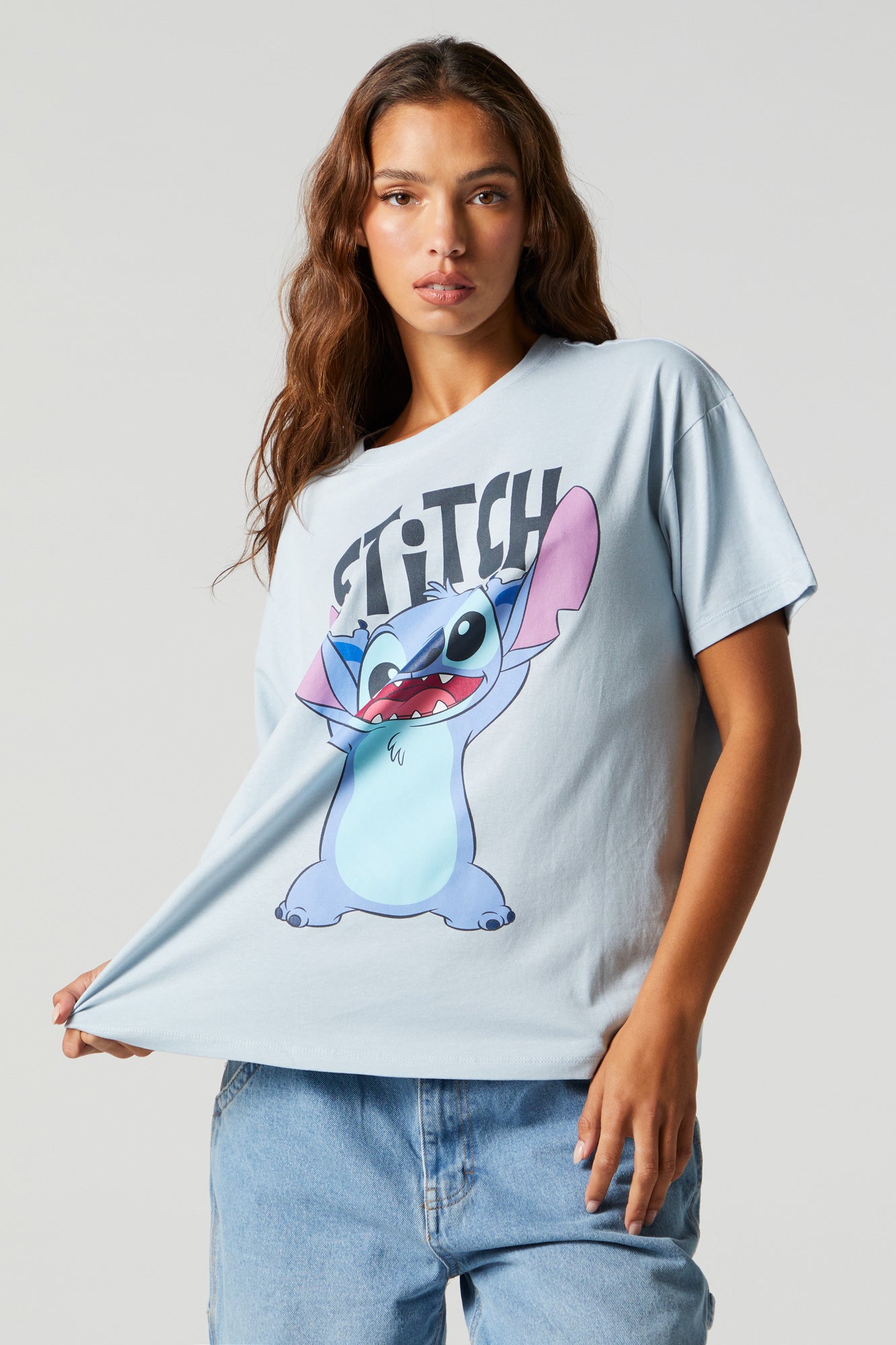 Stitch Graphic Boyfriend T-shirt