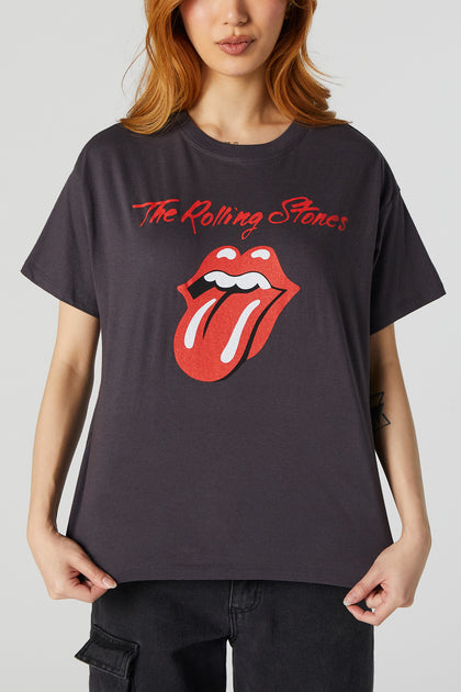 The Rolling Stones Graphic Boyfriend T-Shirt