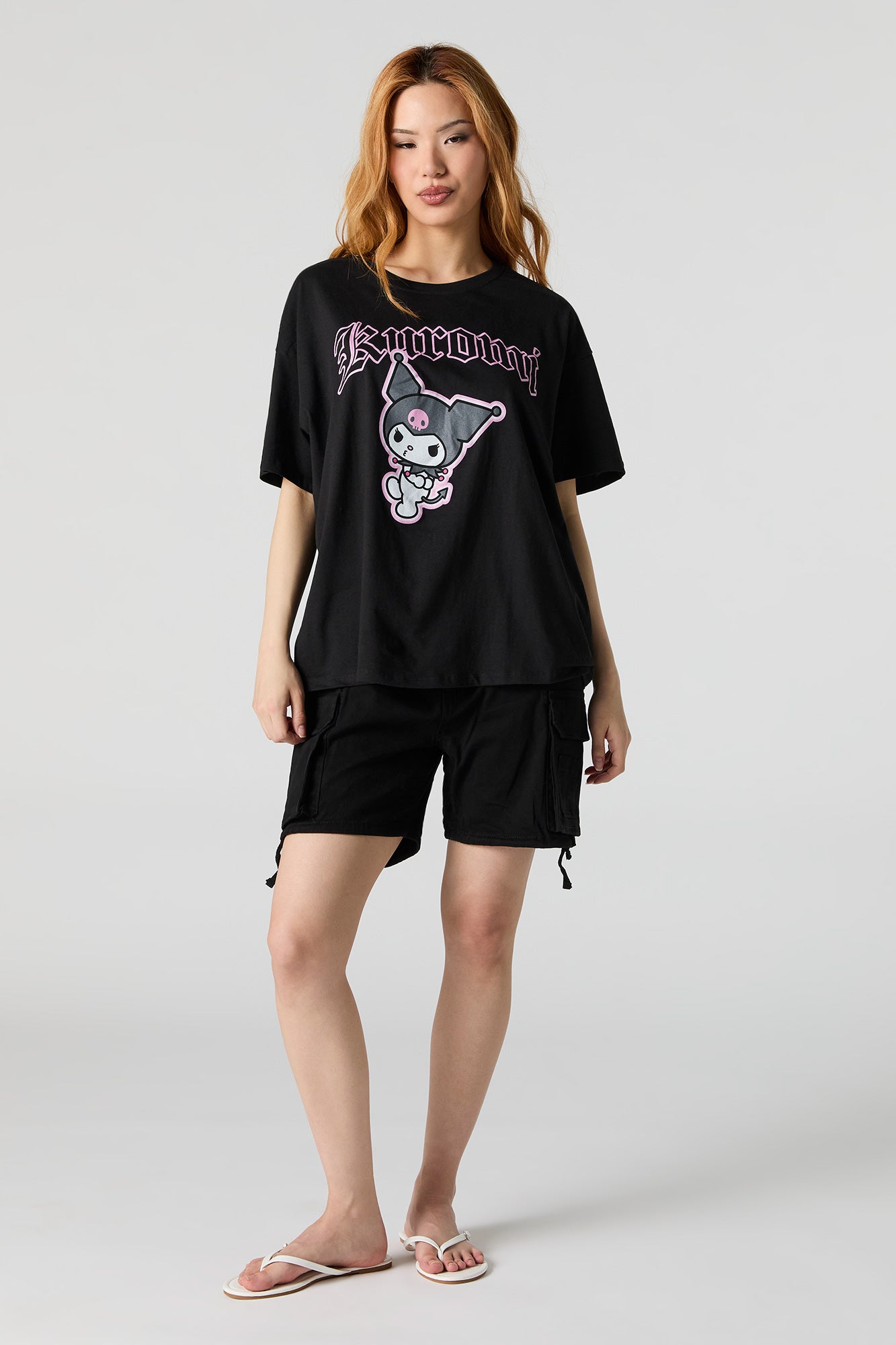 Kuromi Graphic Boyfriend T-Shirt