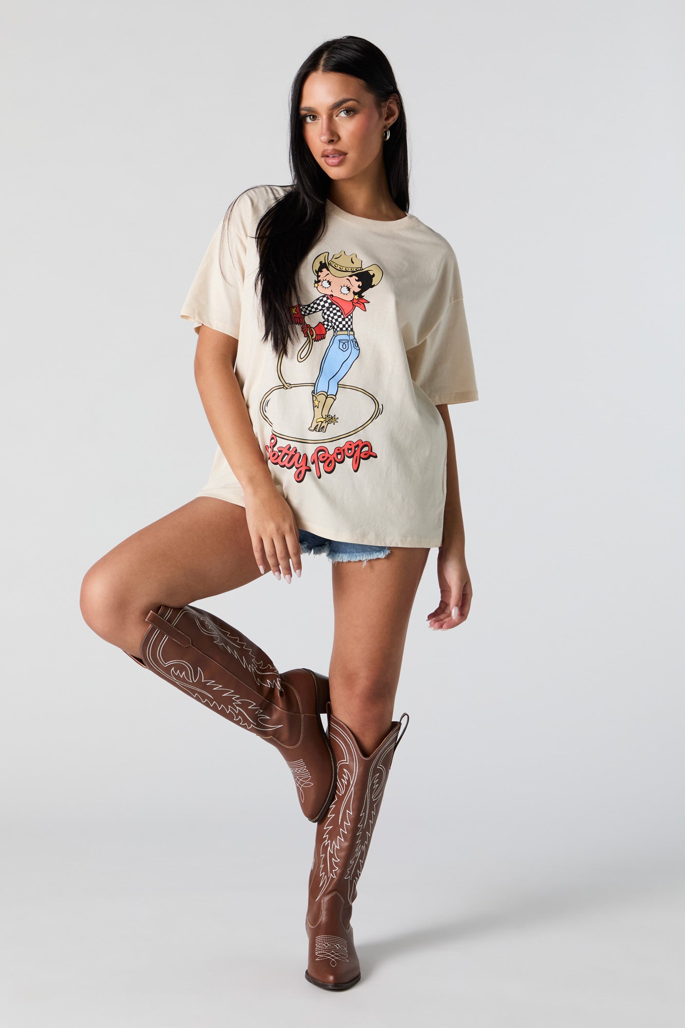 Stitches Betty Boop Graphic Boyfriend T-Shirt | Upper Canada Mall