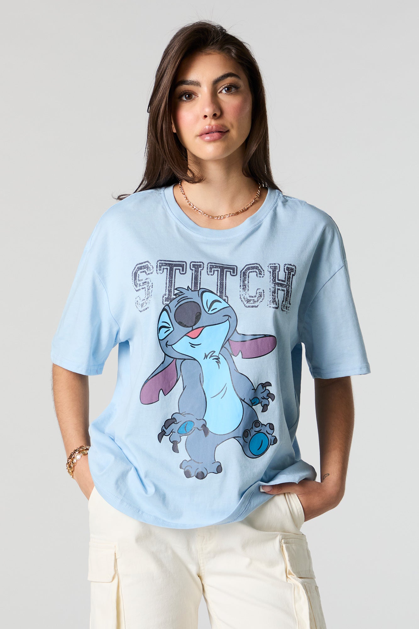 Stitch Graphic Boyfriend T-Shirt
