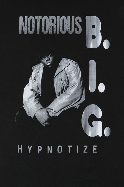 T-shirt de coupe garçonne à imprimé Notorious B.I.G.