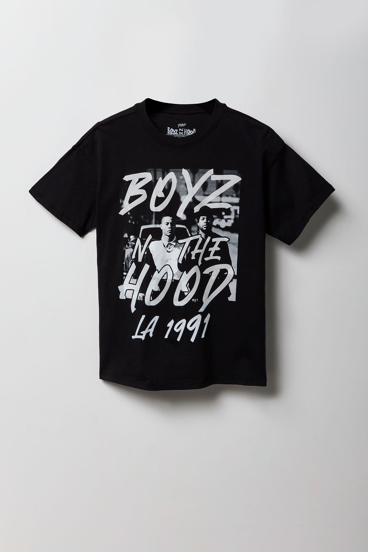 T-shirt coupe garçonne à imprimé Boys N The Hood