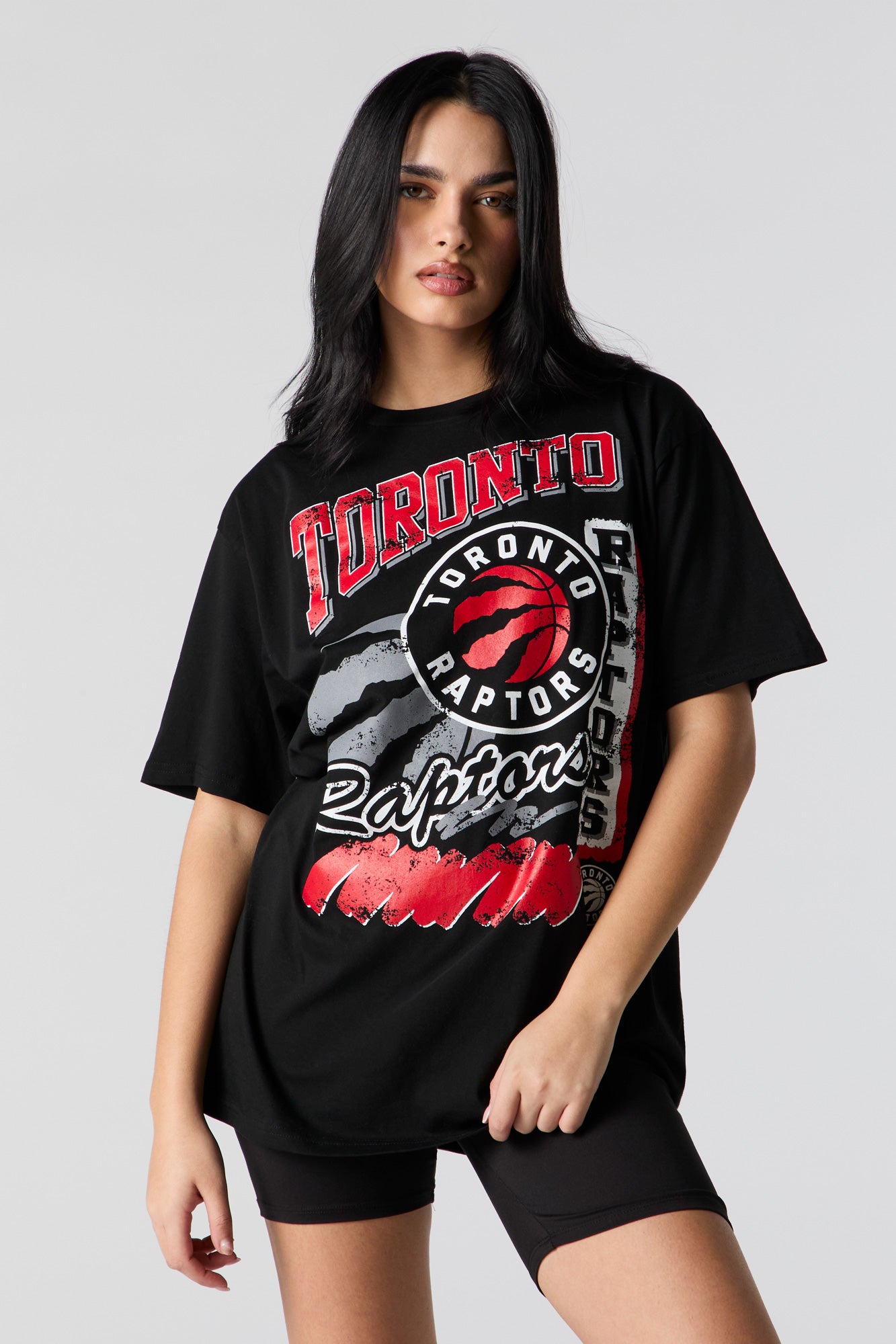 Toronto Raptors Graphic Boyfriend T-Shirt