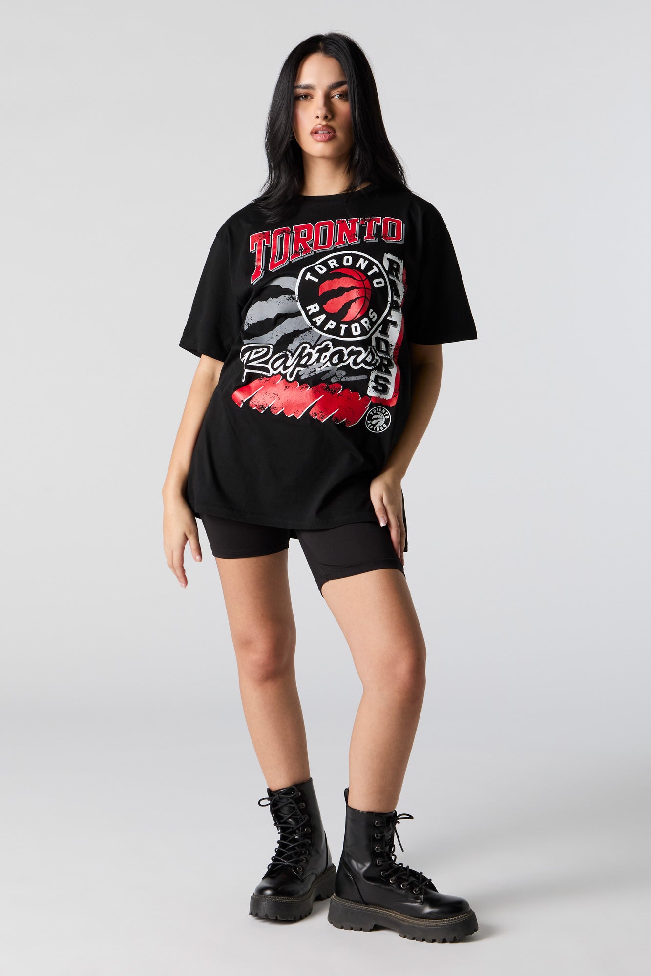 Toronto Raptors Graphic Boyfriend T-Shirt