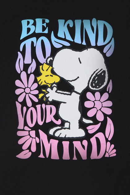 Snoopy Be Kind Graphic Boyfriend T-Shirt