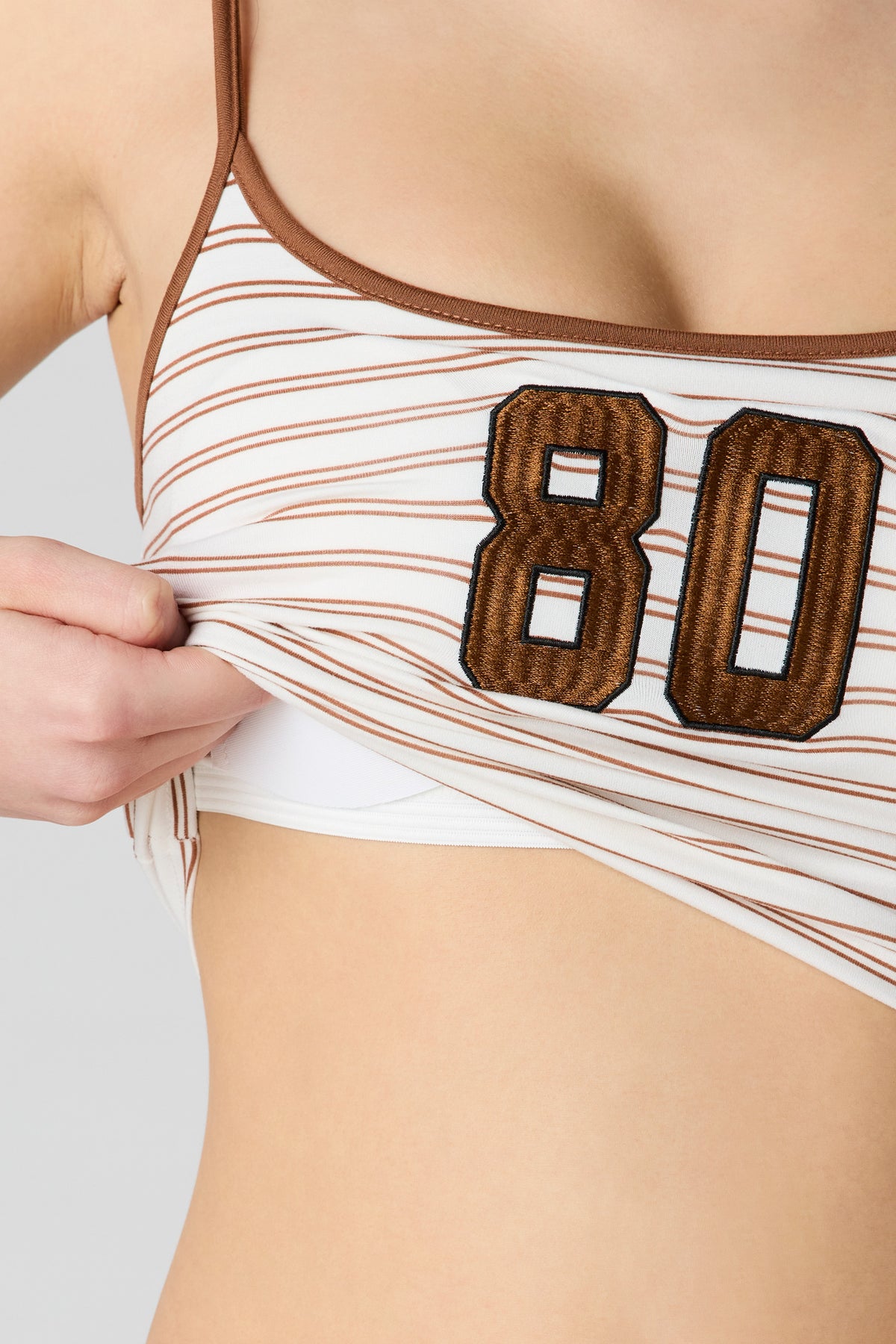 Vue alternative 4. Camisole imprimée sans soutien-gorge intégré