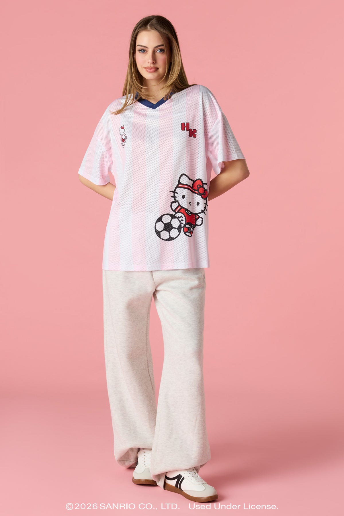 Vue alternative 3. Jersey en filet à imprimé Hello Kitty®
