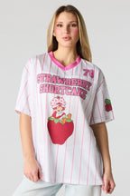 Jersey en filet à imprimé Strawberry Shortcake