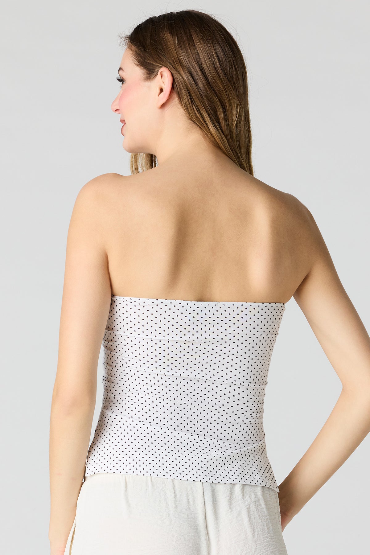 Alt View 2. Soft Contour Classic Tube Top - Off White
